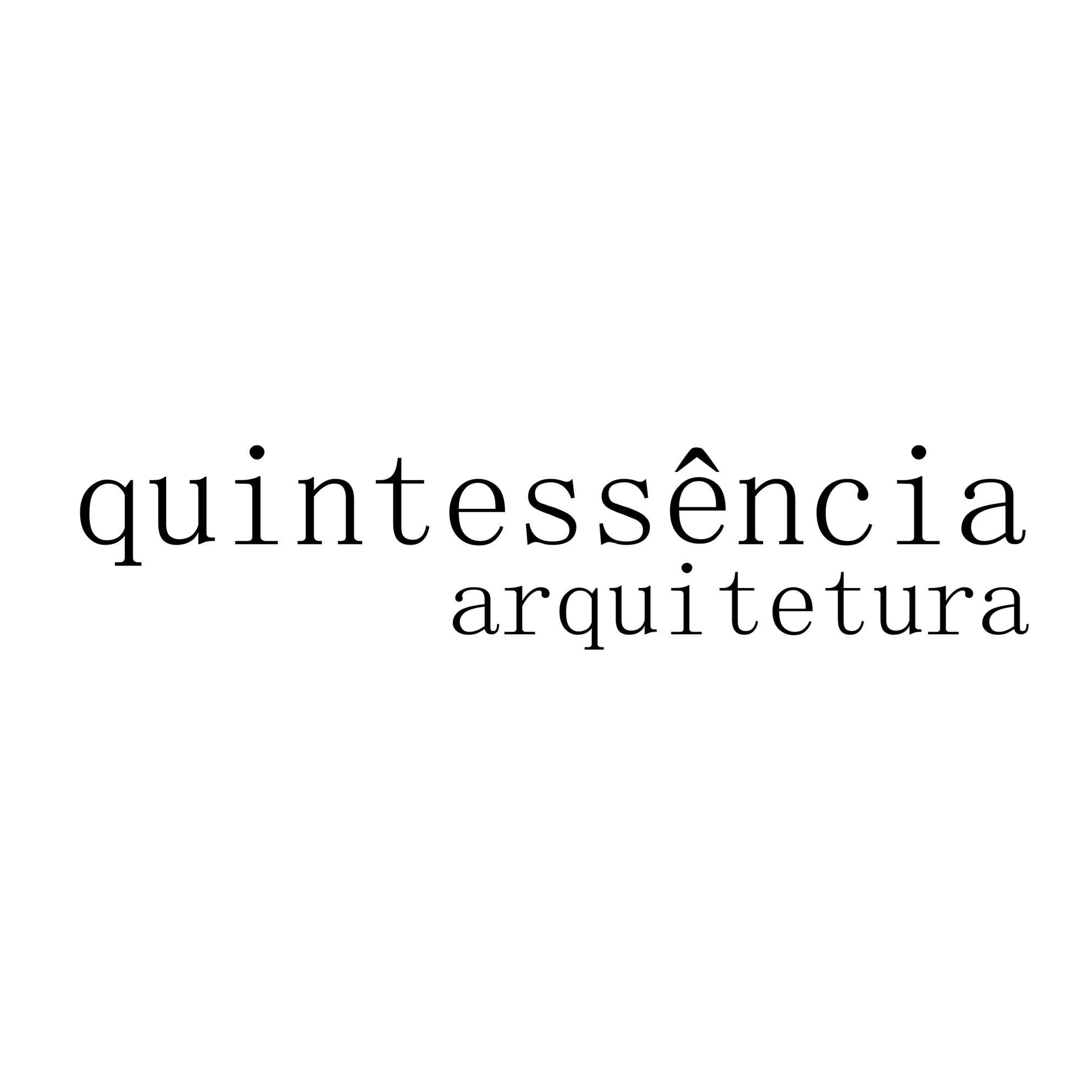 QUINTESSENCIA ARQUITETURA - Logo com fundo
